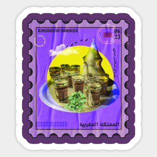 Moroccan tea Sticker